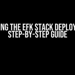 Mastering the EFK Stack Deployment: A Step-by-Step Guide