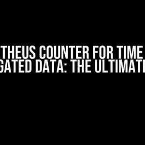 Prometheus Counter for Time Series Aggregated Data: The Ultimate Guide